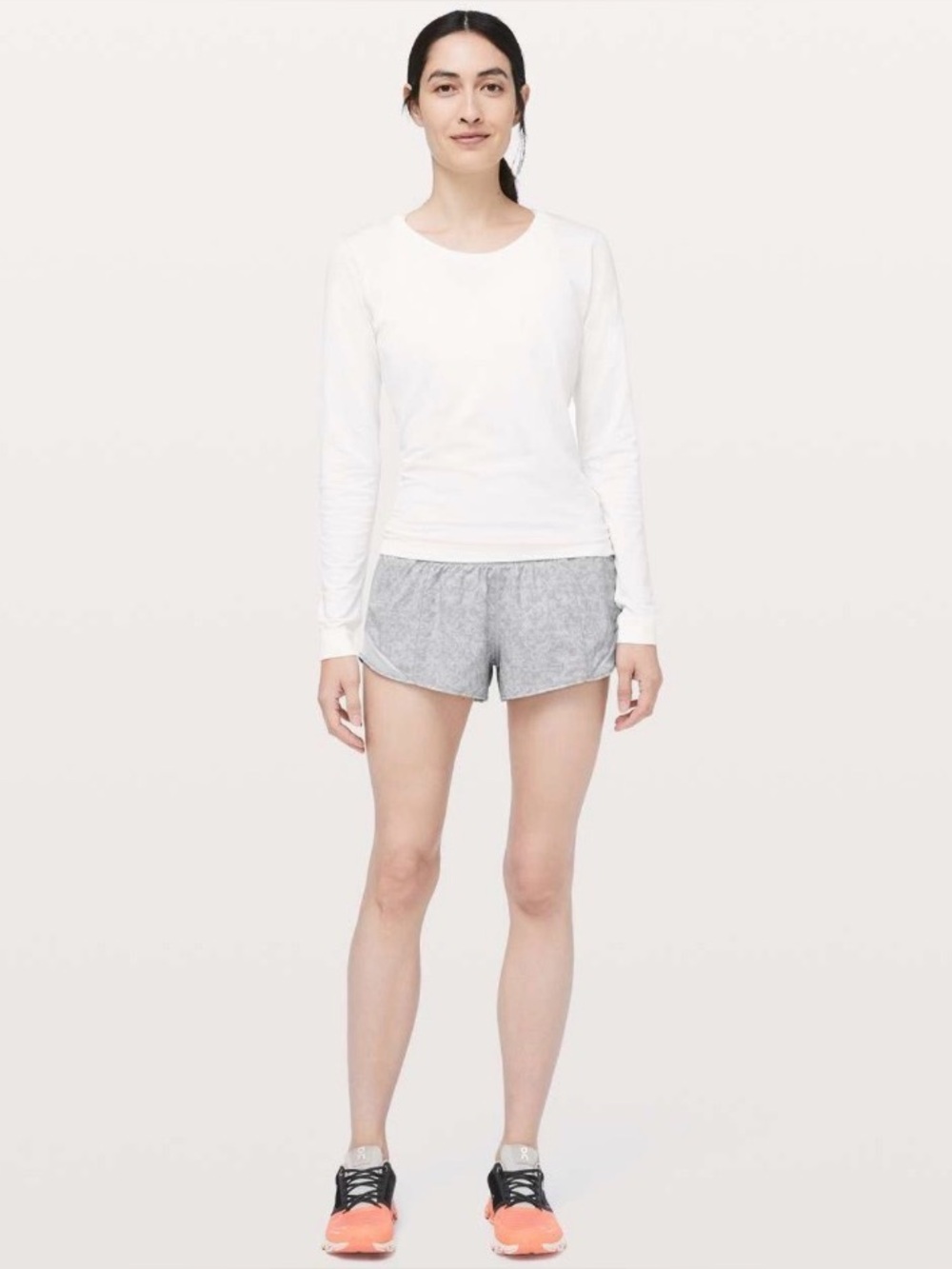 Lululemon Hotty Hot Short II *2.5" Prism Dash Alpine Workout Athletic Shorts